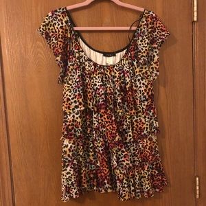 Deb cheetah print shirt